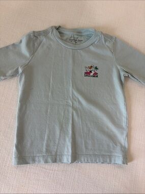 Vineyard Vines Kids Light Blue 'Catch a Break' Short Sleeve Tee